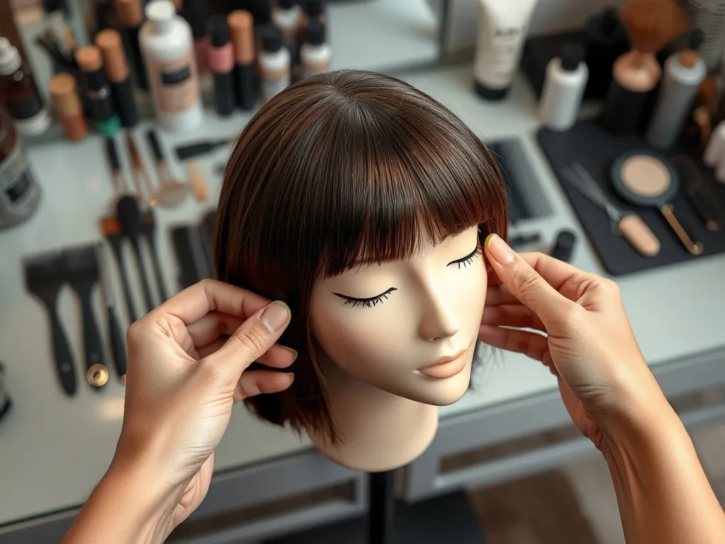 Jak stylizować dłuższą grzywkę na boki? Praktyczne porady