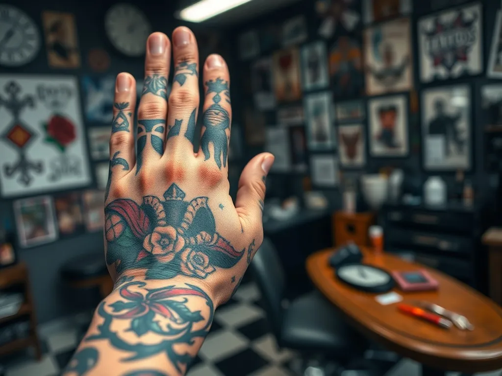 Tatuaże na dłoni: dlaczego warto je mieć i jak o nie dbać?