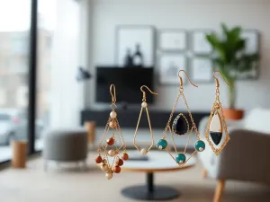 Trzy kolczyki w uchu: modne inspiracje i stylowe porady