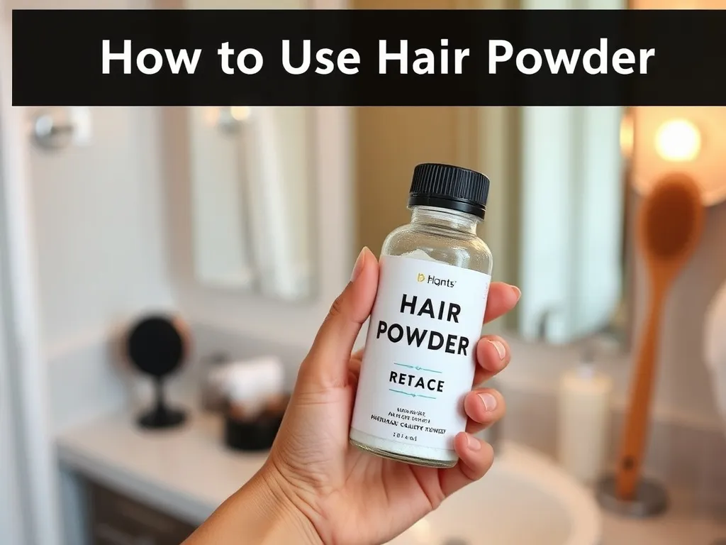 Puder do włosów – jak używać?