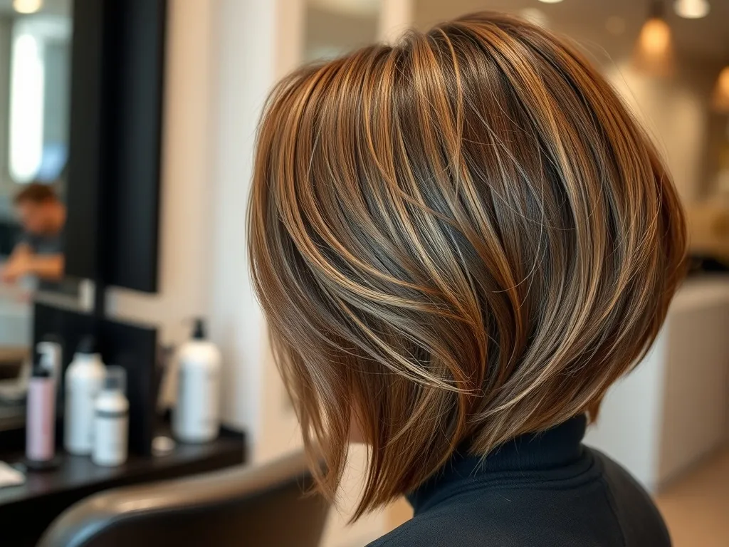 Cieniowany bob fryzura: jak dopasować ją do kształtu twarzy?