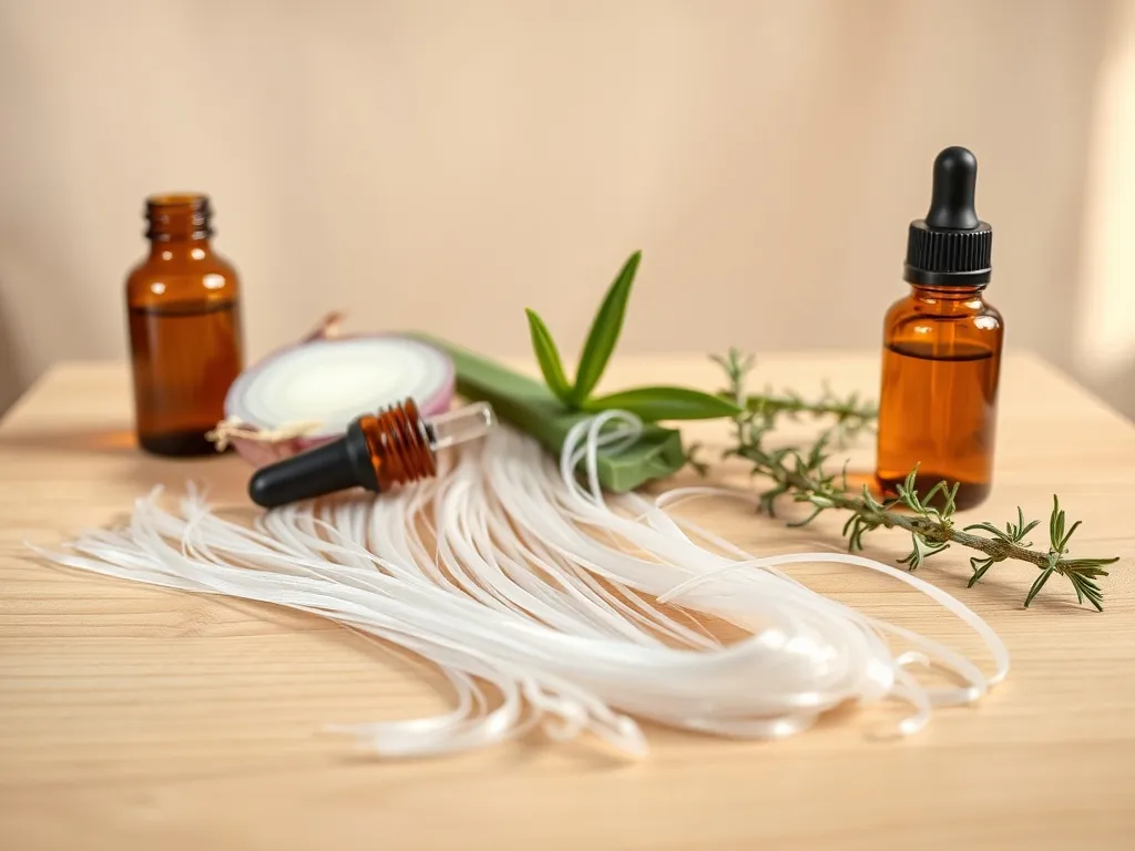 Czym osłabić cebulki włosów?